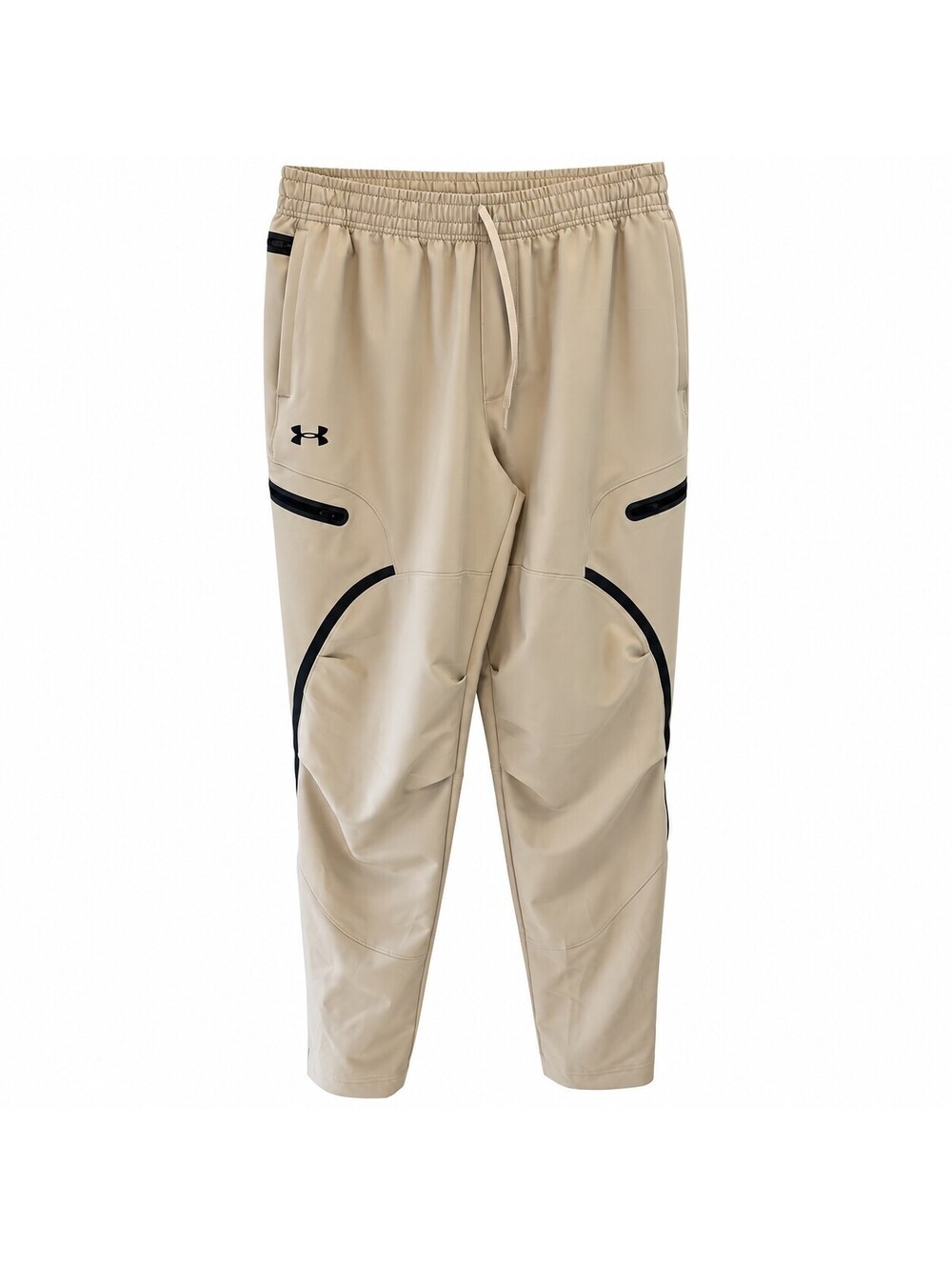 Under Armour UA Unstoppable Cargo Pants Men's Large Beige Loose Fit